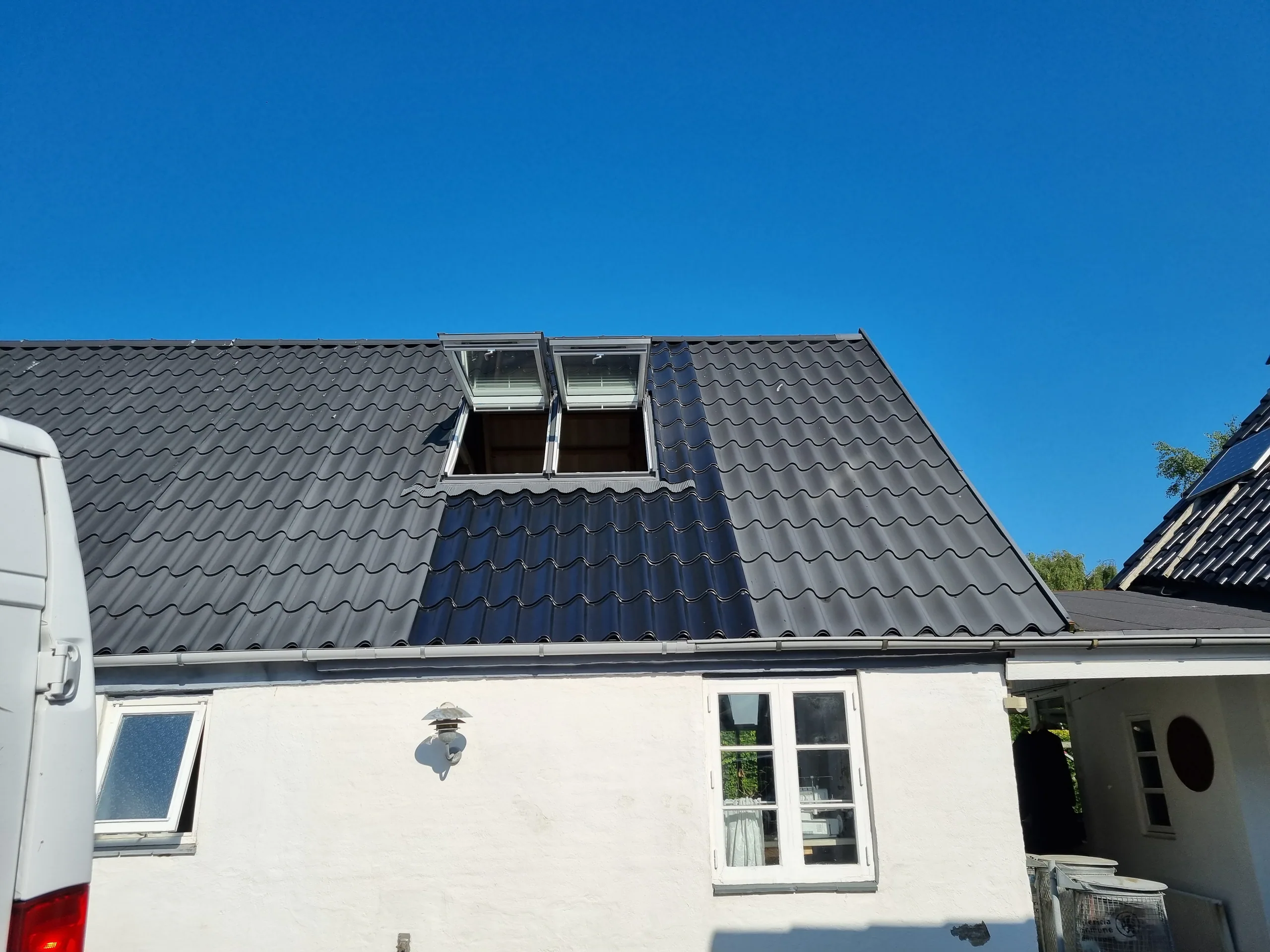 Reetablering af tag
